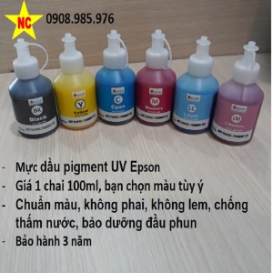 Mực Dầu Epson 100ml (Pigment UV)